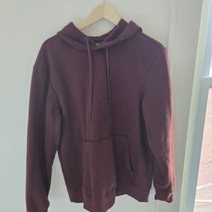 Athletic Works Men's Maroon Hoodie Sweater